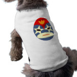 Blue Lucha Libre Mask Dog T Shirt