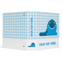 Blue Mad Dragon Binders