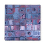 Blue Fridge Magnet