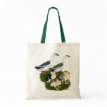 Blue Magpie Duck Family Tote Bag