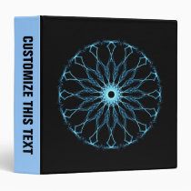 Blue Mandala Illumination binders