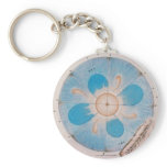 Blue Mandala keychain