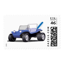 Blue Manx Side postage by frengi Blue Manx Side postage