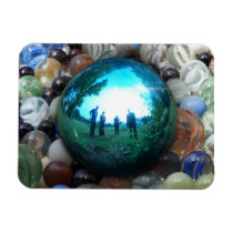 Blue Marble Surreal Reflections magnets