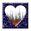Blue marble template with heart opening t-shirts