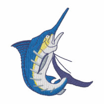 Blue Marlin embroidered shirts