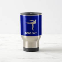 Blue Martial Arts Coffee Mug