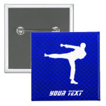 Blue Martial Arts Pin