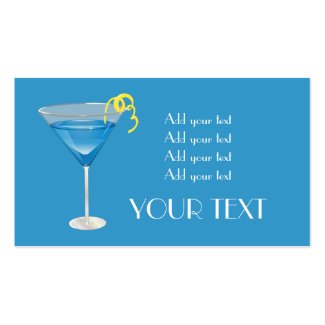 Blue Martini Business Cards