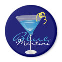 Blue Martini magnets by totallypainted Blue Martini magnets
