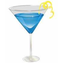 Blue Martini t-shirts by totallypainted Blue Martini t-shirts