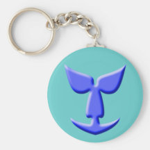 blue mask blue MASKs Keychain