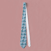 Blue Masked Lovebird Tie