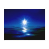 Blue Maui Sunrise postcard by skphotos Blue Maui Sunrise postcard