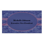 blue mauve texture design business cards