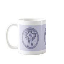 Blue Maze Mug
