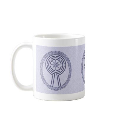 Blue Maze Mug by FogWeaver
