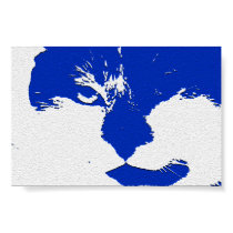 Blue Meow posters by pauljohnkurf Blue Meow posters