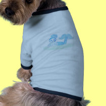 Blue Mermaid by Wendy C. Allen pet clothing