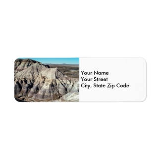 Blue Mesa Badlands return address labels