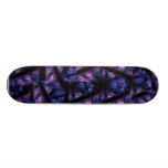 blue mesh skate board deck