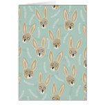 blue messy meadow with rabbits cards