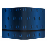 Blue Metal Vinyl Binders