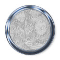Blue Metal Photo Frame magnets by HeartsinFocus Blue Metal Photo Frame magnets