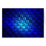 Blue Metallic Background Cards