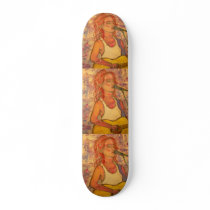 blue microphone songstress skate deck