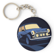 Blue Mini Keychains