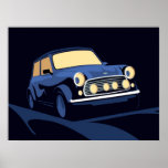 Blue Mini Poster