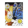 blue monarch postcard