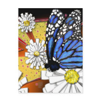 blue monarch postcards by wolffreeborn blue monarch postcards