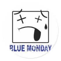 Blue Monday stickers