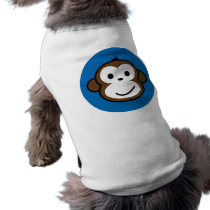 blue monkey pet clothing by puppyplayboutique blue monkey pet clothing