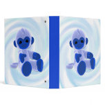 Blue Monkey (swirl) binders