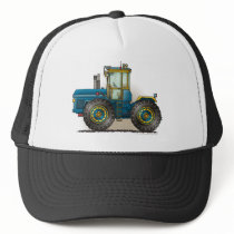 Blue Monster Tractor Hats