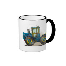Blue Monster Tractor Mugs