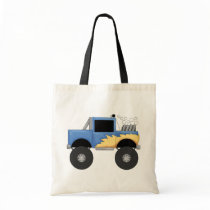 Blue Monster Truck Tshirts and Gifts bags