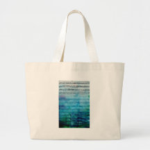 Blue Mood Music Tote Bag