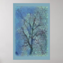 Blue Mood Print