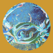 Blue Moods stickers