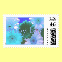 Blue Moon Baby Boy Stamp stamps
