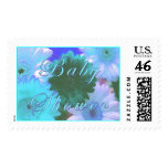 Blue Moon Baby Shower Stamp