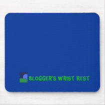 Blue Moon by BK, Blogger's Wrist Rest mousepads by route6648 Blue Moon by BK, Blogger's Wrist Rest mousepads