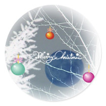 Blue Moon Christmas Sticker by JoniceC Blue Moon Christmas Sticker