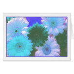 Blue Moon Daisy Greeting Card