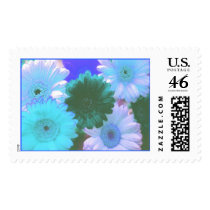 Blue Moon Daisy Stamp