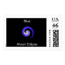 Blue Moon Eclipse Postage postage